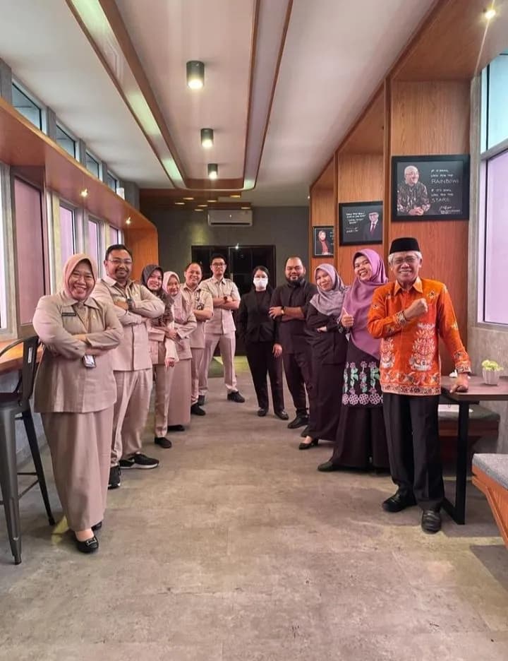 Kunjungan Rektor UHTP dan Rombongan Ke BKN Regional XII Pekanbaru