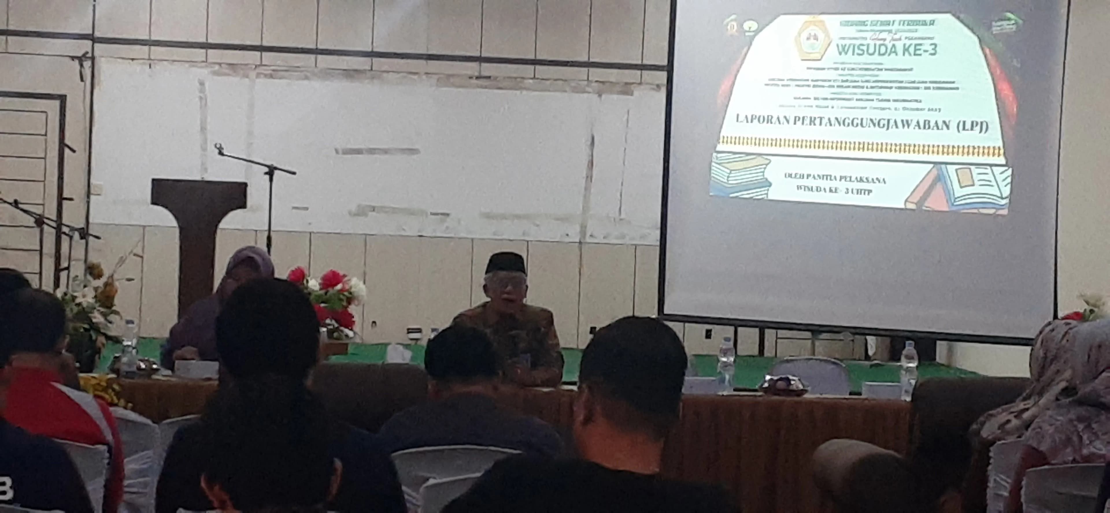 Pembubaran Panitia Wisuda Ke-3 Universitas Hang Tuah Pekanbaru Tahun 2023