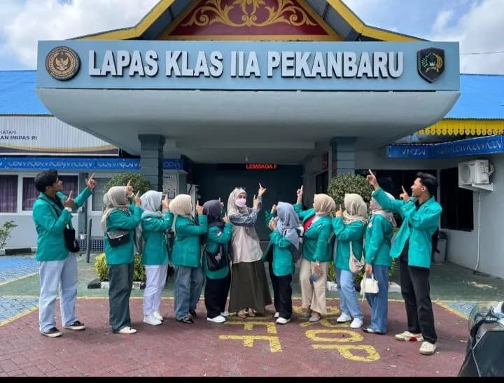 Mahasiswa Prodi Kesmas UHTP Gelar Penyuluhan PHBS Di Lapas Kelas IIA Pekanbaru 