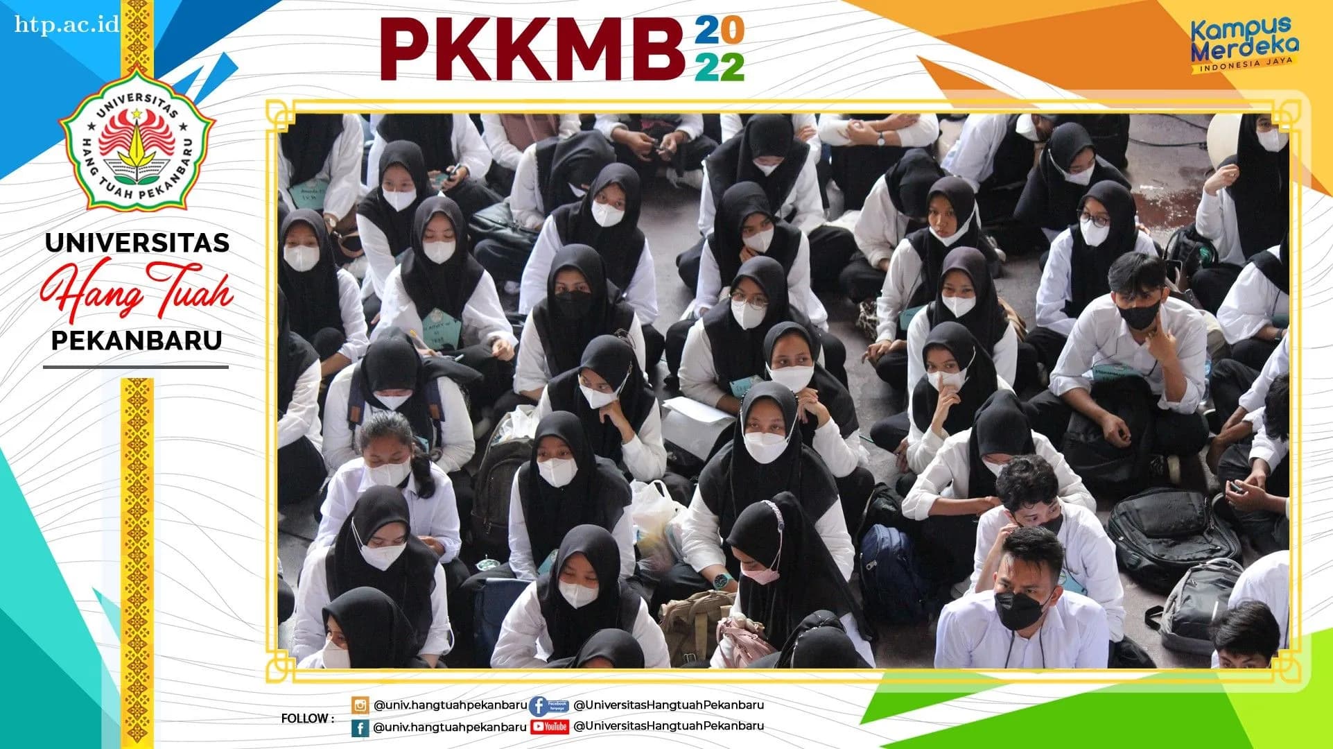Uniersitas Hang Tuah Pekanbaru laksanakan PKKMB Tahun 2022