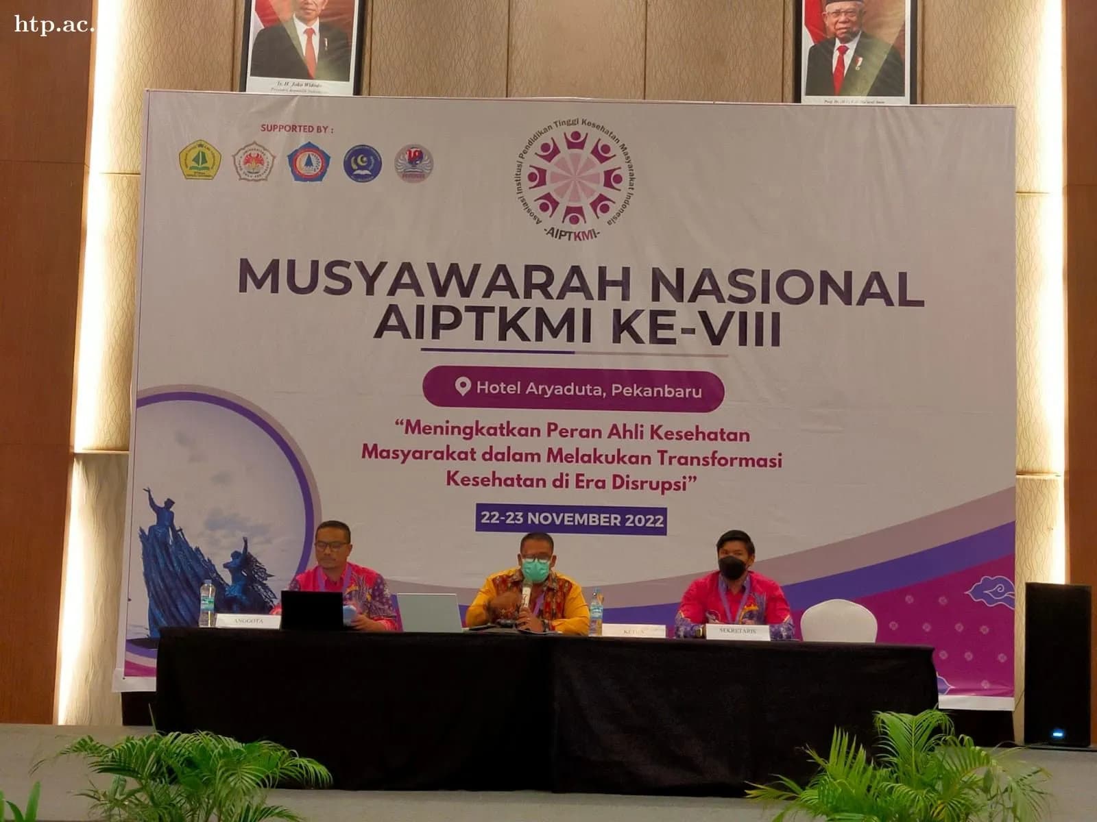 Dosen UHTP Terpilih Sebagai Pimpinan Sidang Munas AIPTKMI Ke-VIII