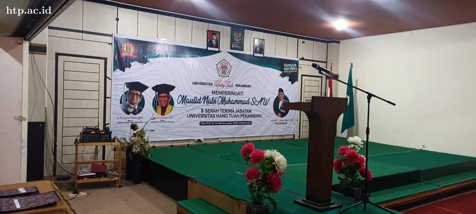 Pelantikan dan Serah Terima Jabatan Pejabat Struktural Dilingkungan UHTP