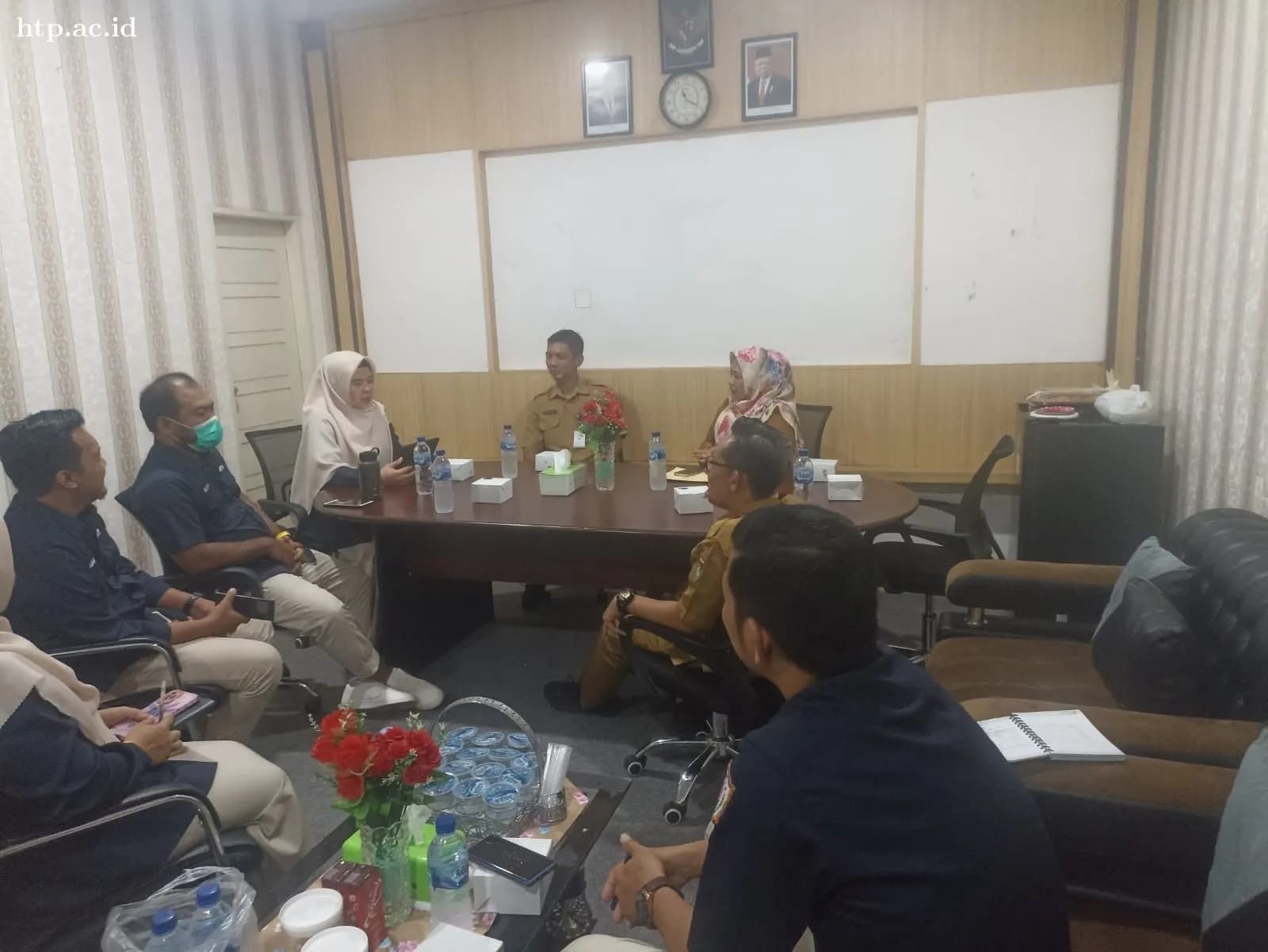 Kolaborasi Dalam Memajukan Pendidikan,  BKD Kota Dumai Berkunjung Ke Kampus UHTP