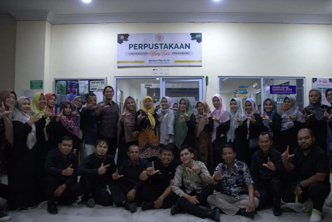 Visitasi Akreditasi Perpustakaan Universitas Hang Tuah Pekanbaru 