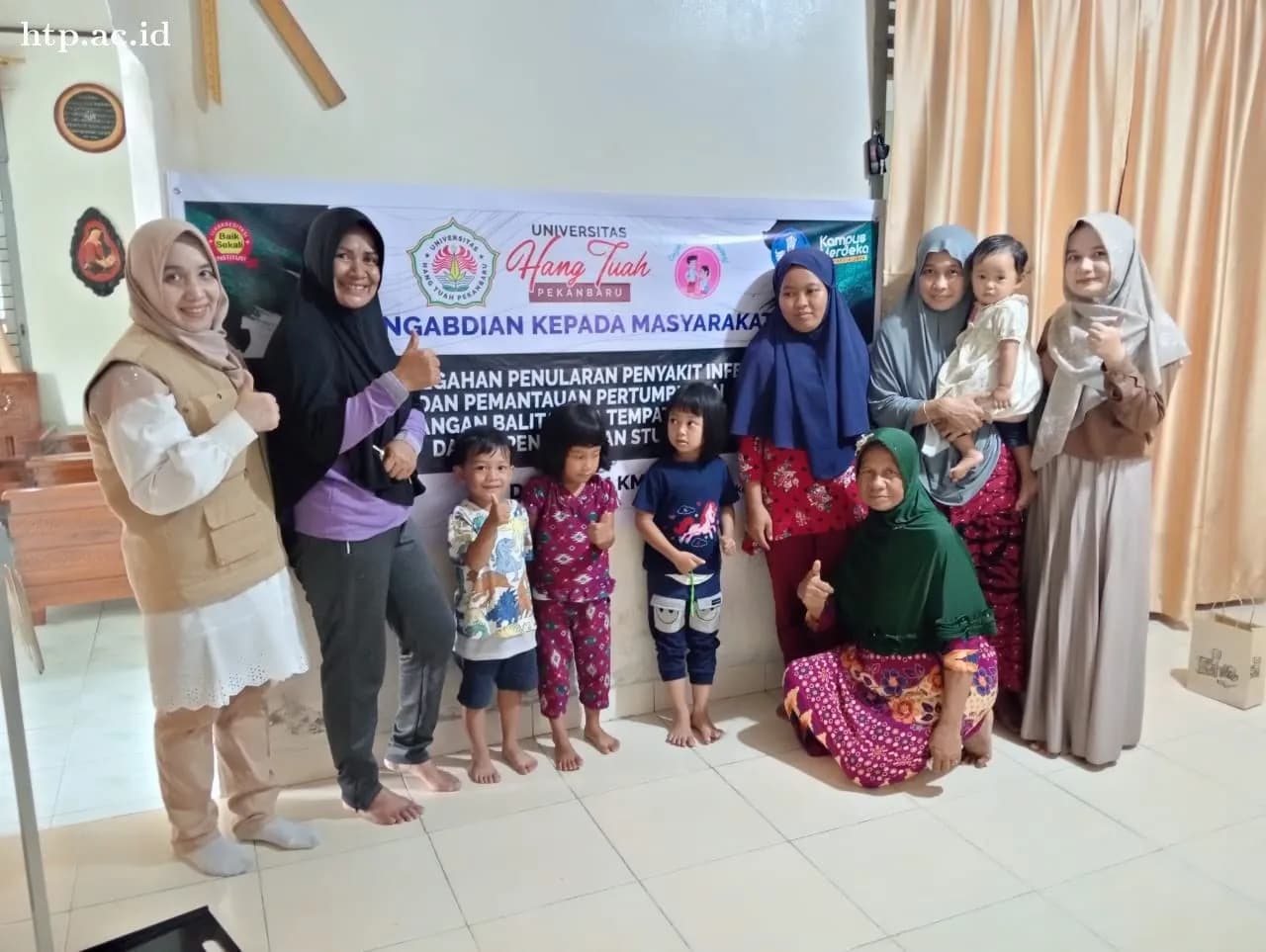 Dosen Universitas Hang Tuah Pekanbaru Adakan Pengabdian Kepada Masyarakat di Tempat Penitipan Anak untuk Mencegah Stunting