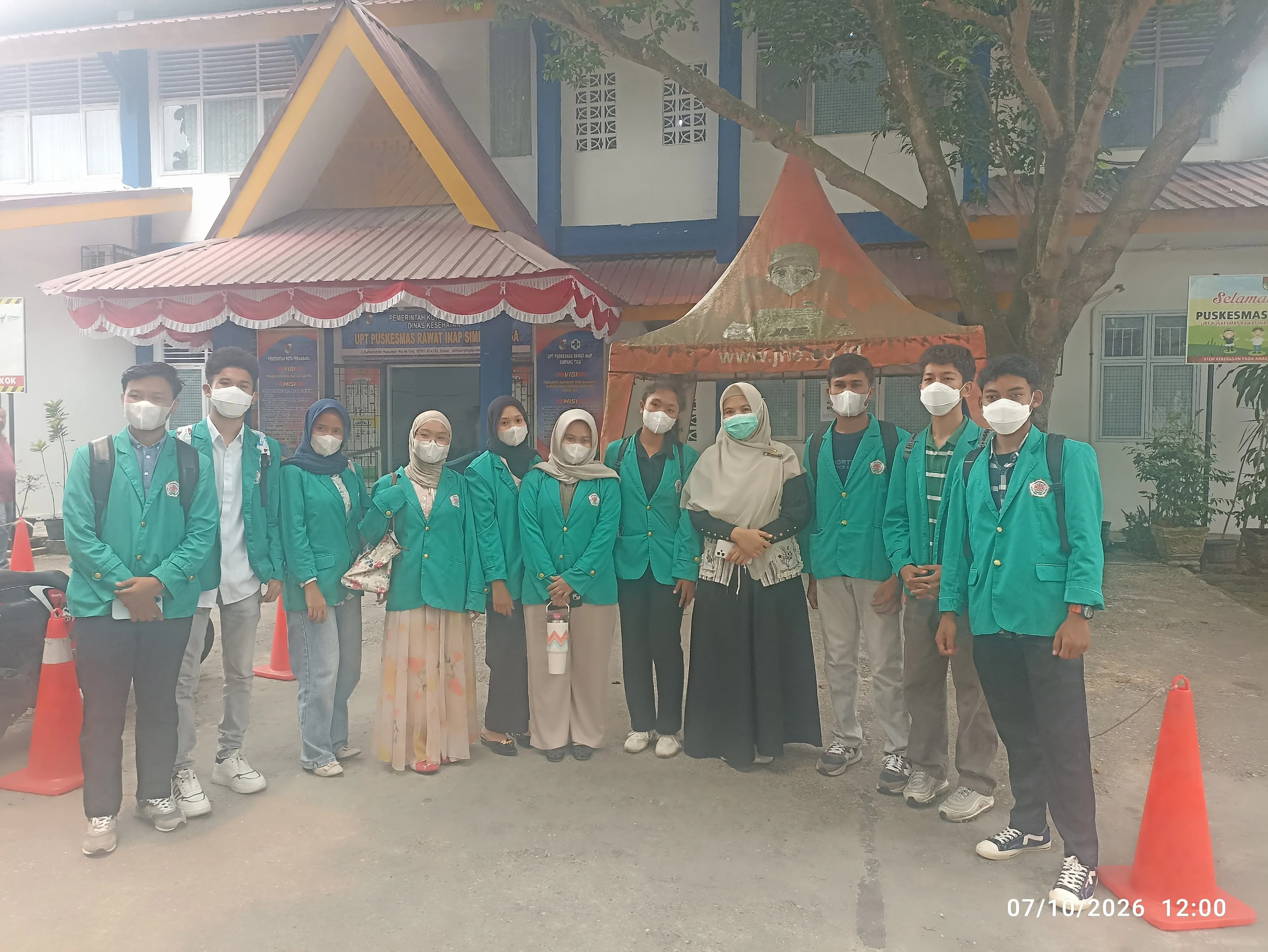 Kolaborasi Universitas Hang Tuah Pekanbaru dan Dinas Kesehatan Provinsi Riau dalam Penanganan Kabut Asap Tahun 2026