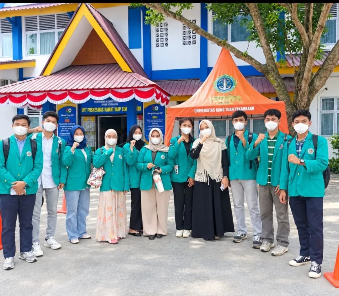 Kolaborasi Universitas Hang Tuah Pekanbaru dan Dinas Kesehatan Provinsi Riau dalam Penanganan Kabut Asap Tahun 2026