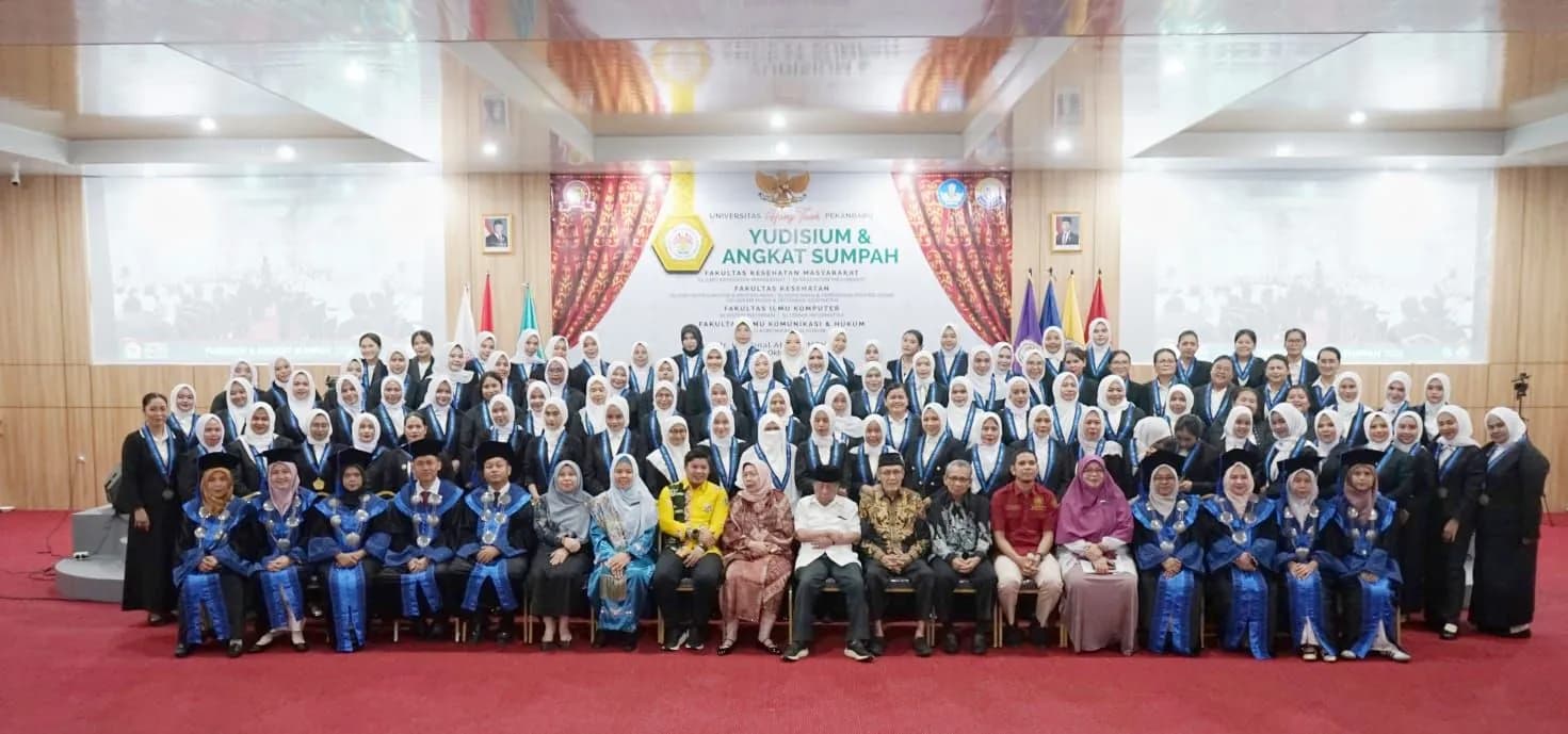 Universitas Hang Tuah Pekanbaru Gelar Yudisium dan Angkat Sumpah 682 Lulusan Periode Oktober 2026