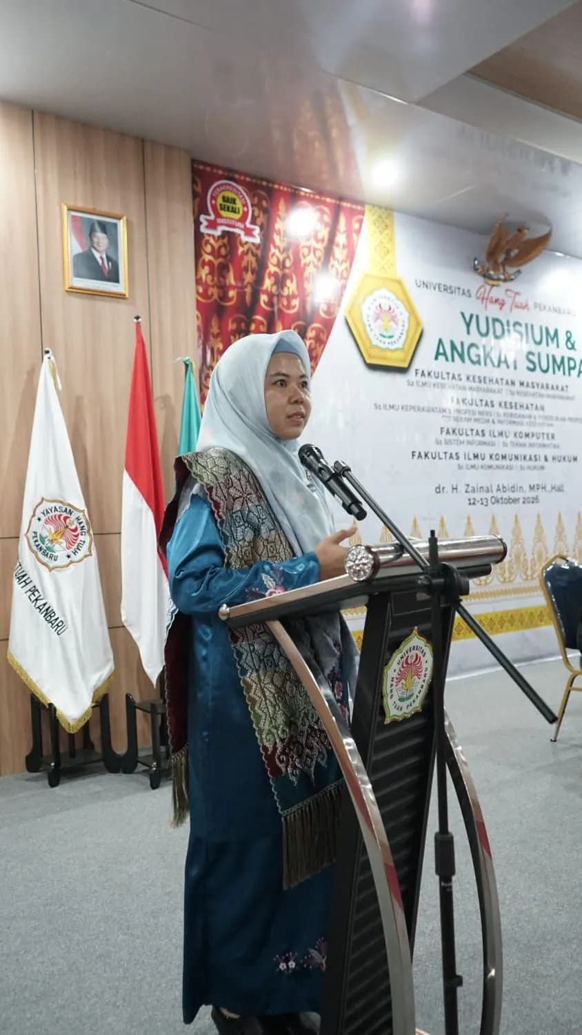 Universitas Hang Tuah Pekanbaru Gelar Yudisium dan Angkat Sumpah 682 Lulusan Periode Oktober 2026