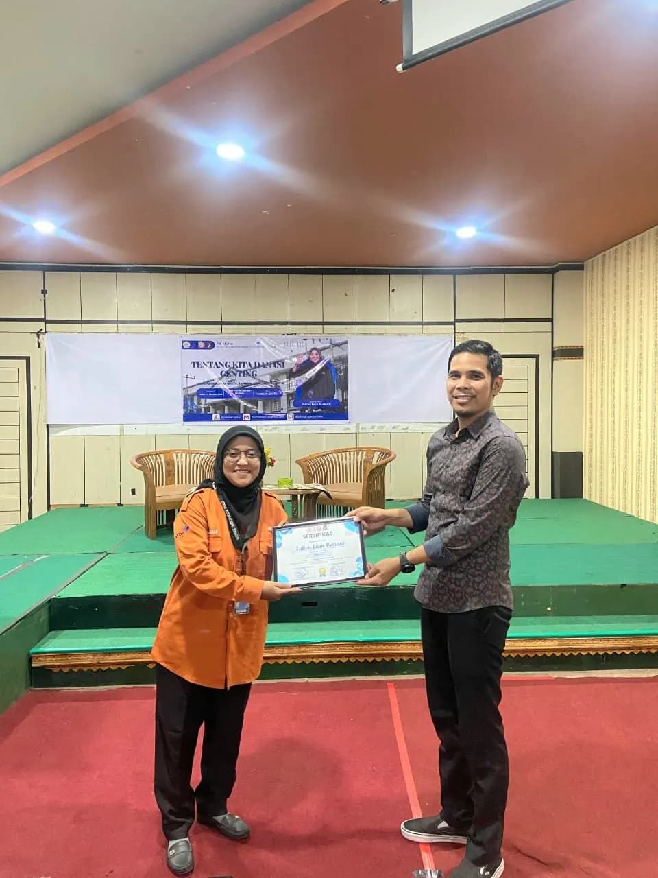 PIK MAHA UHTP dan BKKBN Provinsi Riau Gelar Edukasi Remaja Tentang Kita dan Ini Genting : Remaja Hebat, Generasi Cerdas yang Berencana