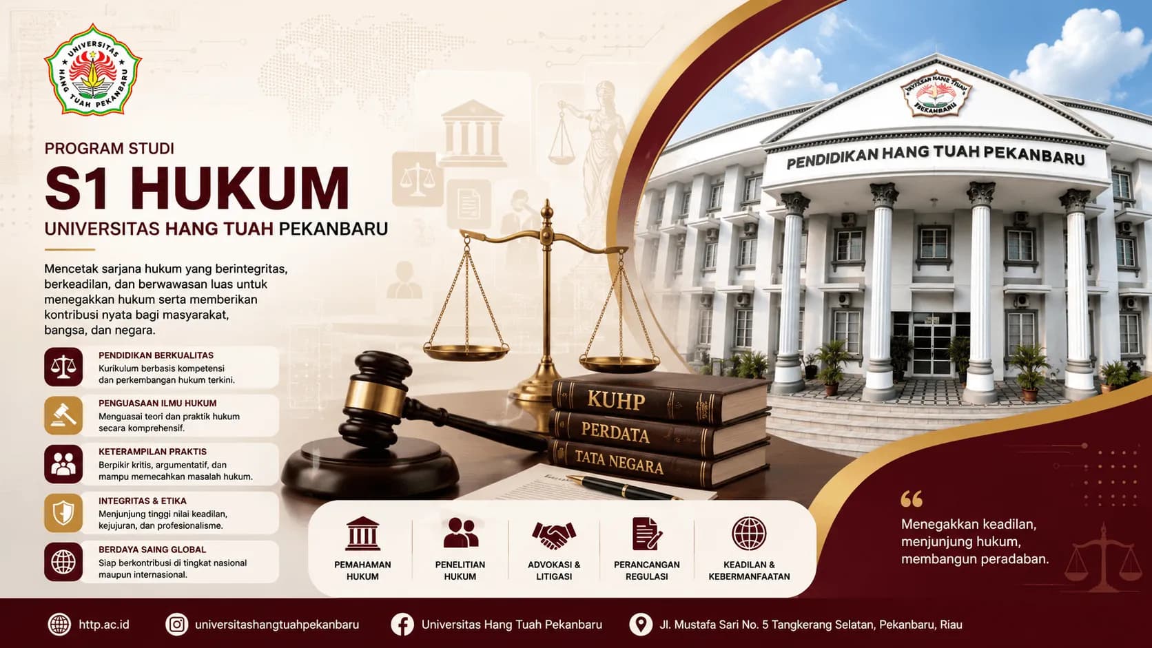 Fakultas Ilmu Komunikasi dan Hukum ​