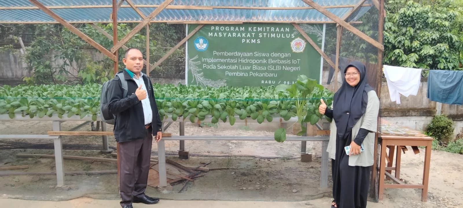 Tim PKM UHTP di SLBN Pembina Pekanbaru  