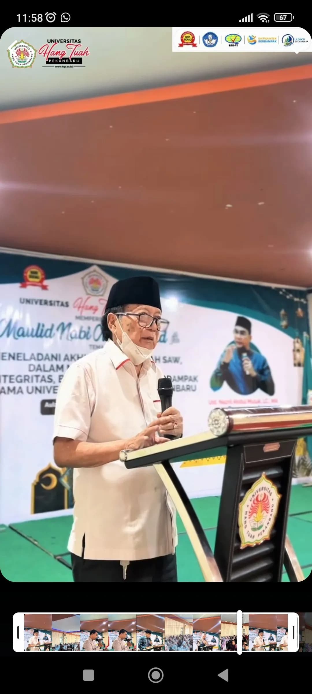 Peringatan Maulid Nabi Muhammad SAW 12! Rabiul Awal 1458 H