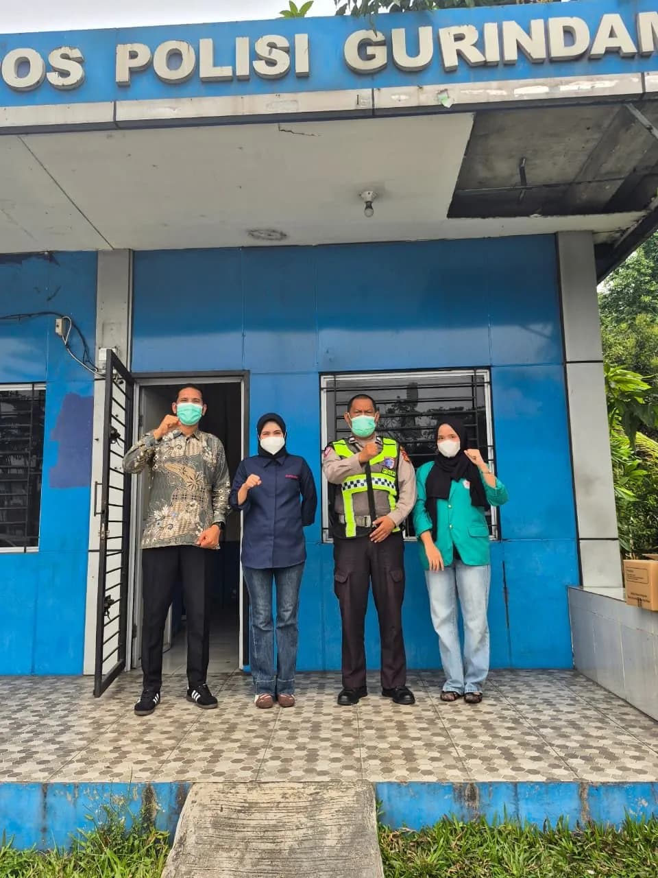 Universitas Hang Tuah Pekanbaru Turunkan Mahasiswa dan Civitas Akademika, Bantu Warga Hadapi Kabut Asap Pekanbaru