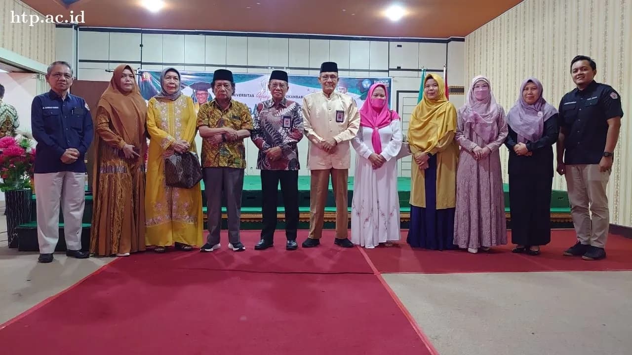 Merajut Silaturrahmi Sivitas Akademika Universitas Hang Tuah Pekanbaru Gelar Halal Bi Halal