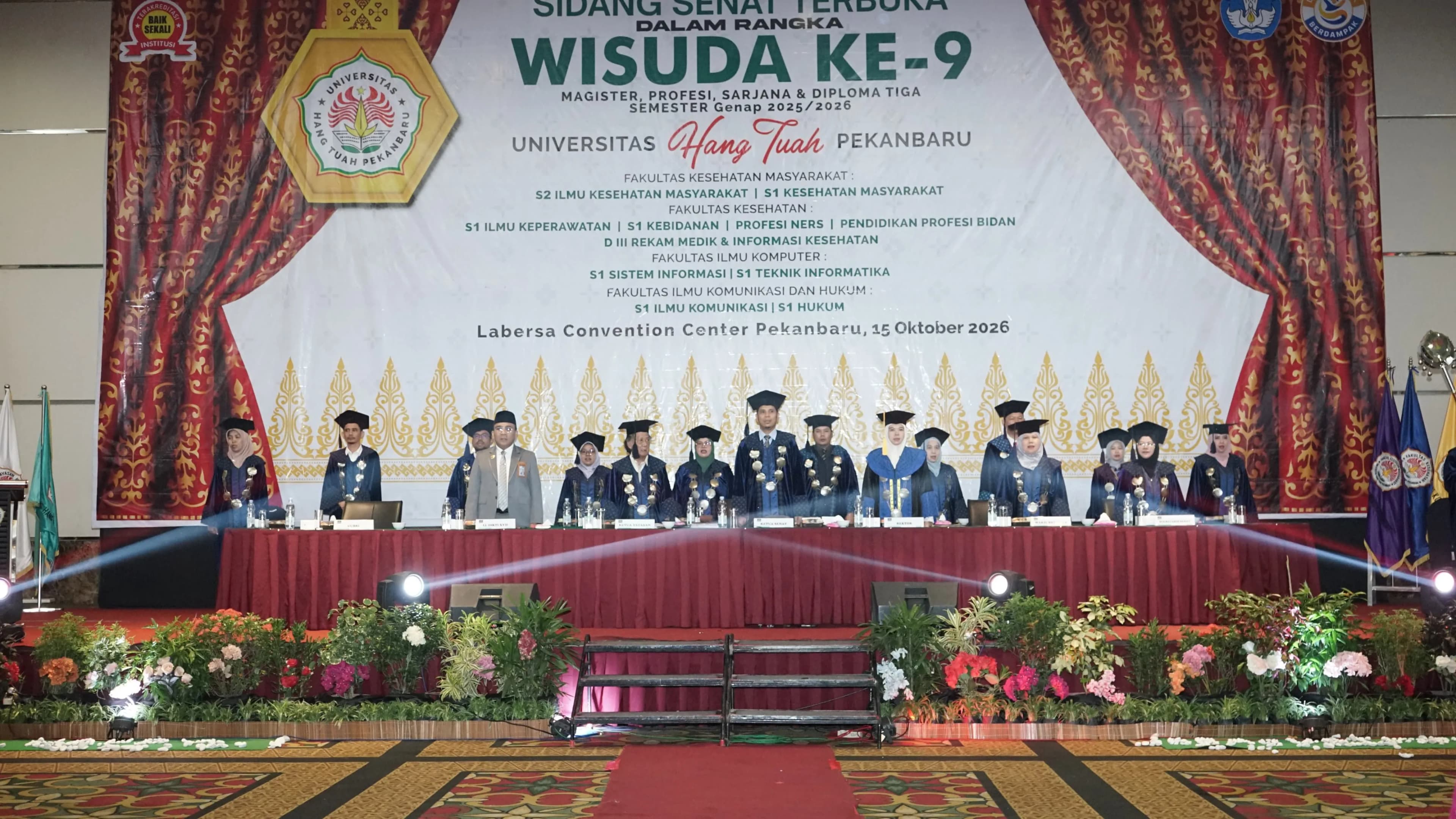 Wisuda ke-9 Periode Oktober 2026 Universitas Hang Tuah Pekanbaru Meningkatkan Kerja sama Dengan Pakar IT Teknologi Informasi dari Jerman