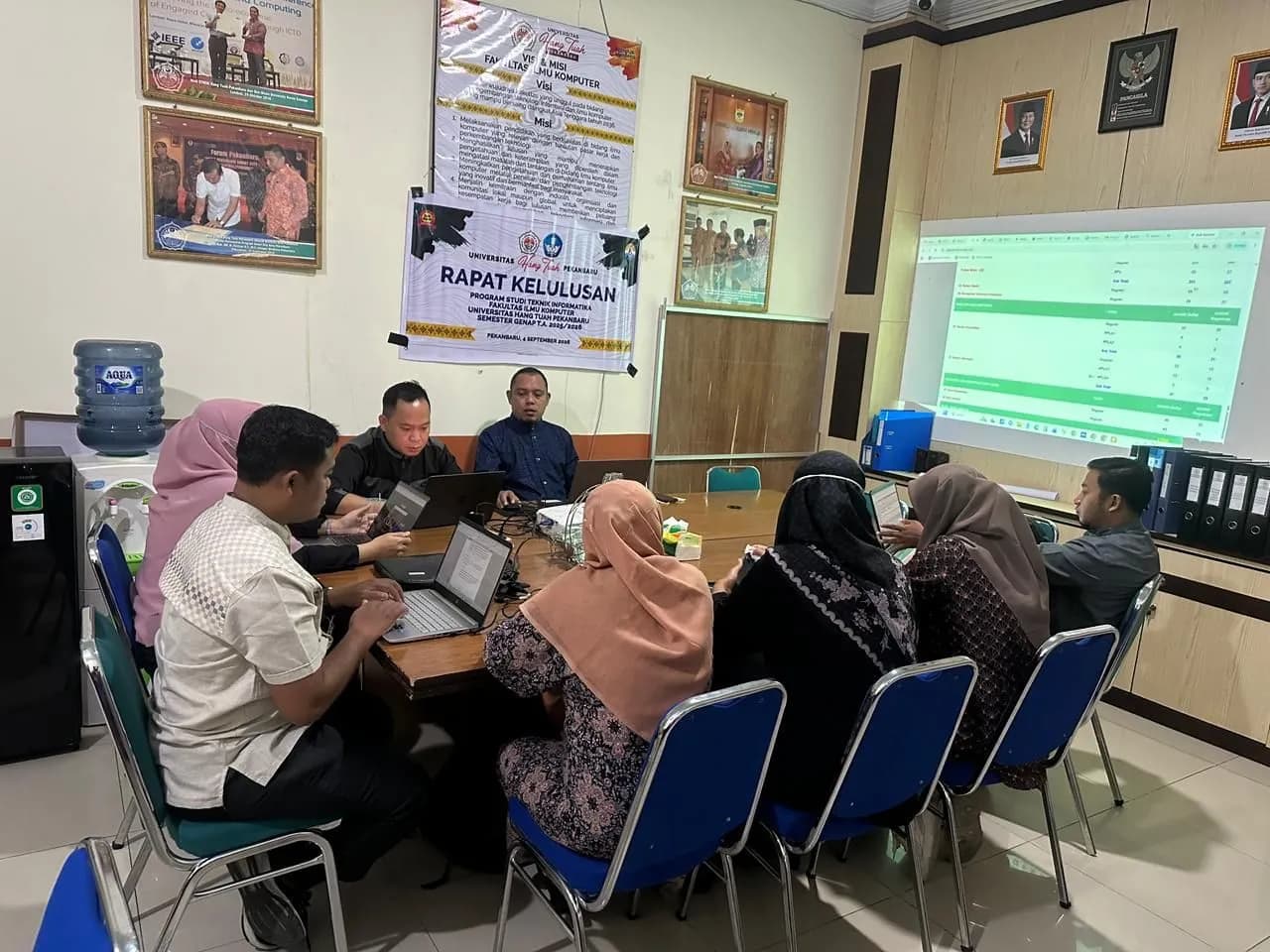 Prodi Teknik Informatika UHTP Gelar Rapat Kelulusan, 45 Mahasiswa Dinyatakan Lulus