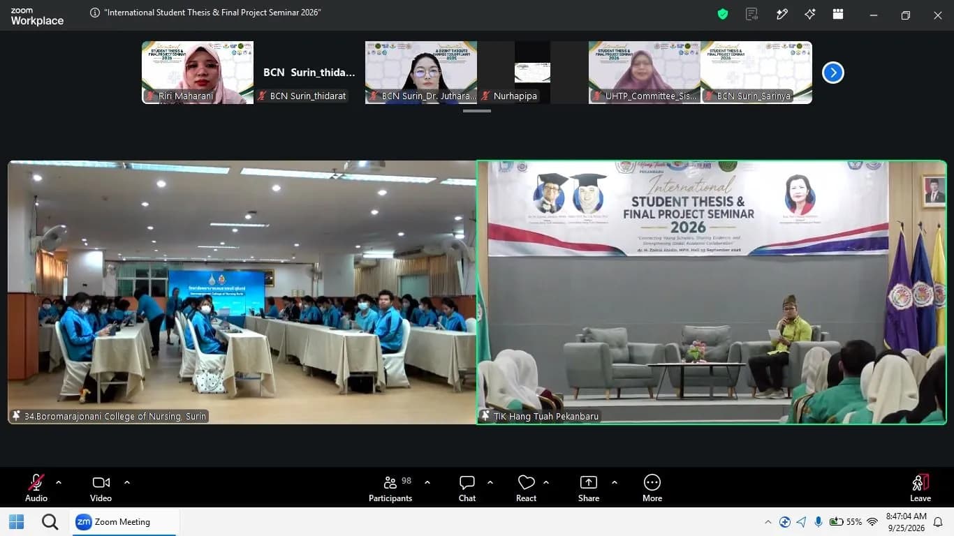 UHTP–BCN SURIN THAILAND PERKUAT KERJA SAMA AKADEMIK MELALUI INTERNATIONAL ACADEMIC COLLABORATION 2026